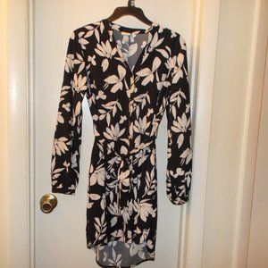 "A New Day" XS black and white dress